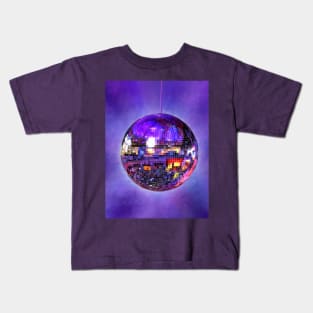 Purple Shades of Disco Kids T-Shirt